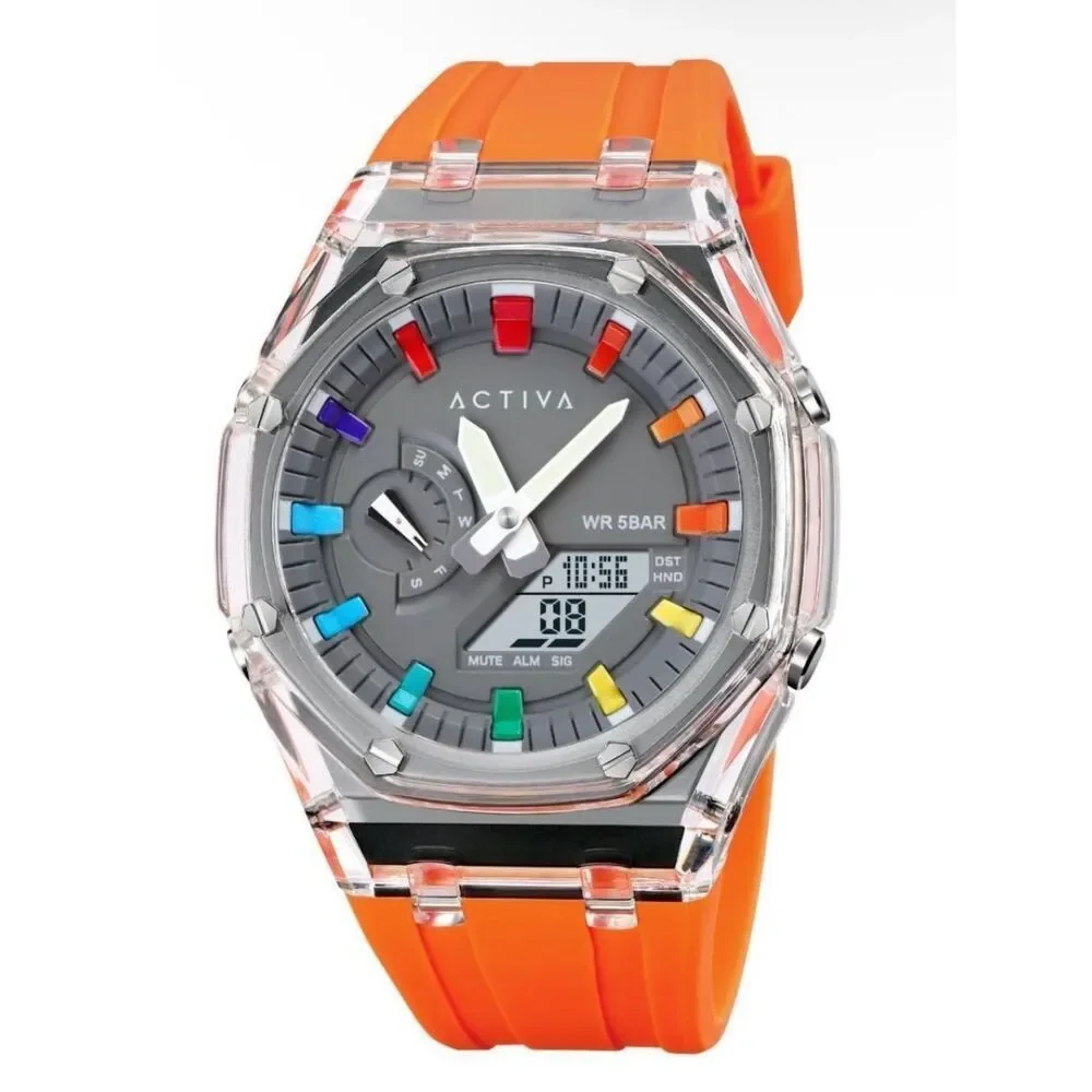 Invicta X Activa Kaleido Men's 44.2mm Analog/Digital Watch ACW2100-001